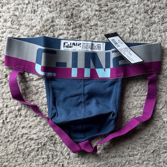 C-In2 Other - Men's Blue Jockstrap Underwear cin2
